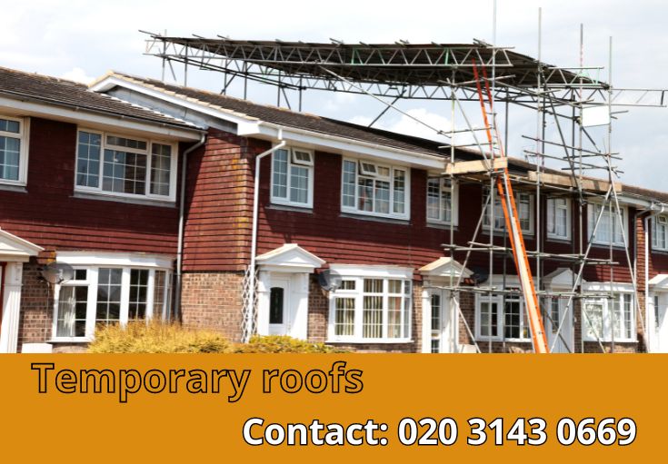 Temporary Roofs Swiss Cottage